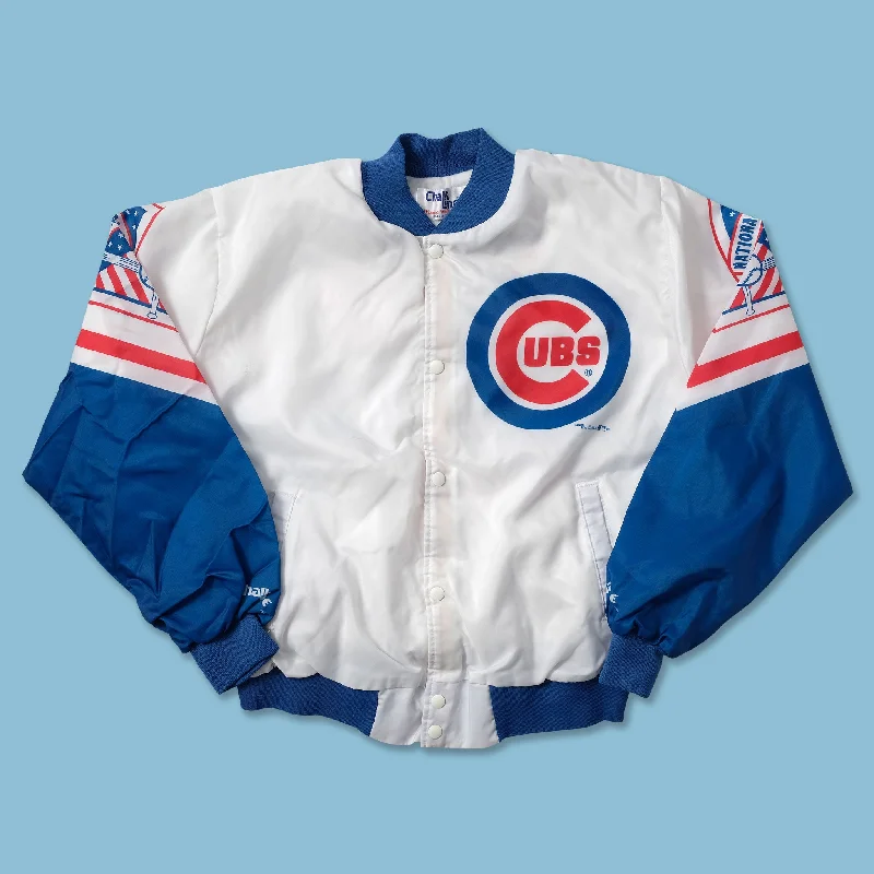 Safari Jackets1989 Chicago Cubs Varsity Jacket Medium