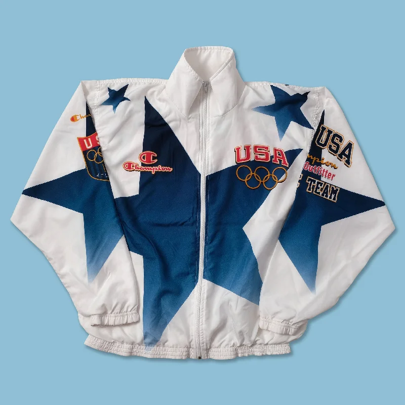 Varsity Jackets1996 Champion USA Olympic Team Track Jacket Small