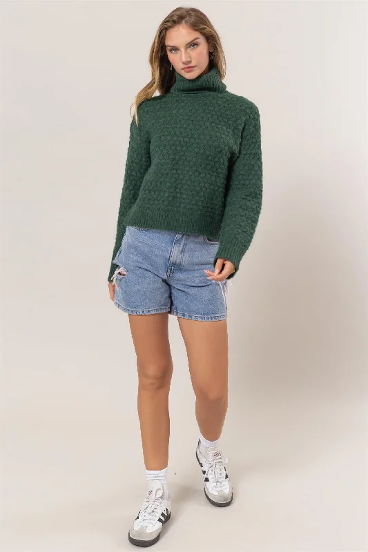 Masie Turtleneck SweaterHigh-Fashion Knit Tops