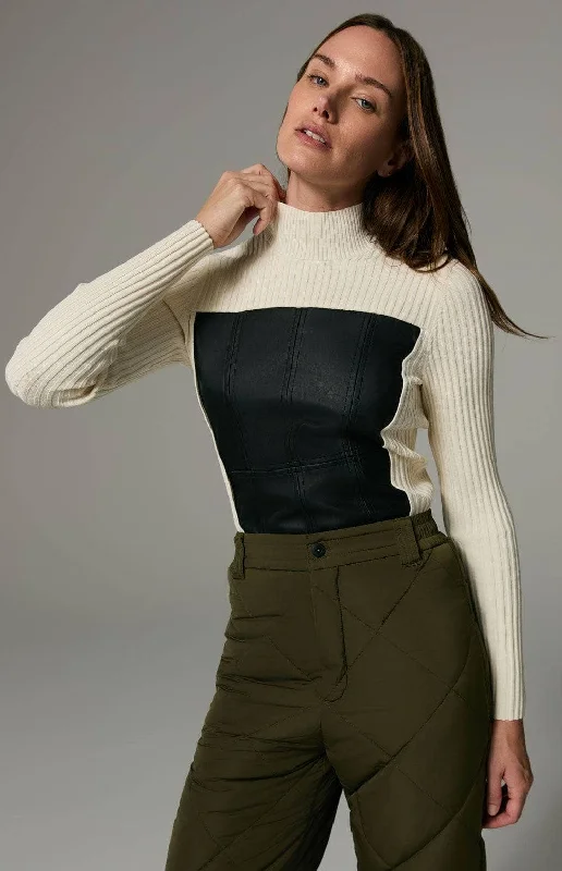 Clara II Sweater | IvoryStudded Knit Tops