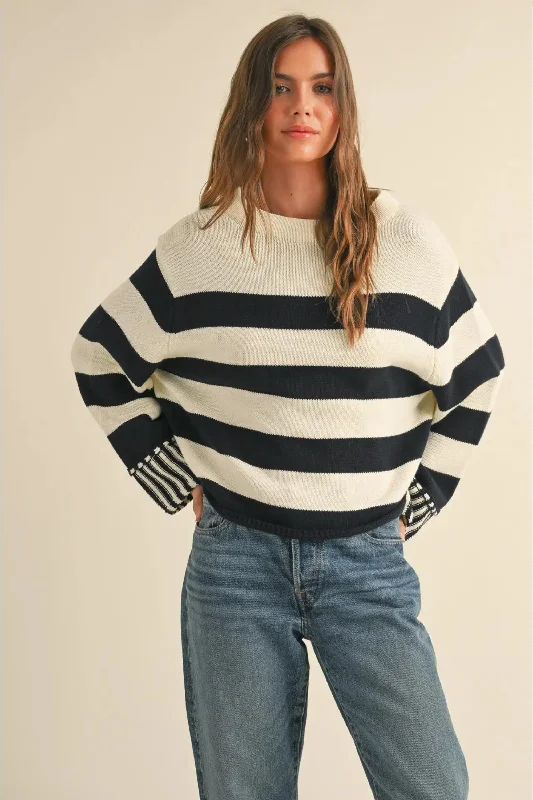 Rhodes Striped SweaterSummer Knit Tops