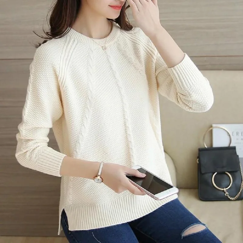 Womens Casual Free Size SweaterBand Merch Knit Tops