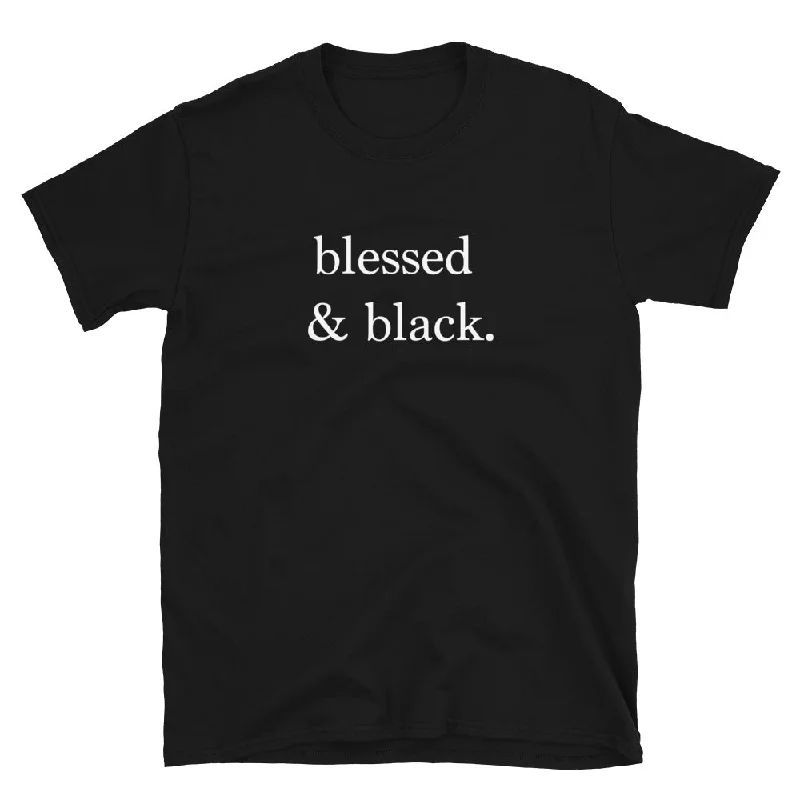 Waterproof T-ShirtsBlessed & Black.