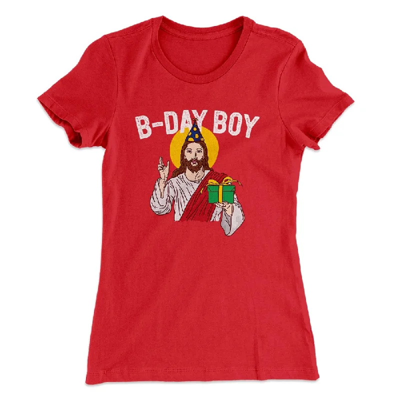 Lounge T-ShirtsChristmas Birthday Boy Women's T-Shirt