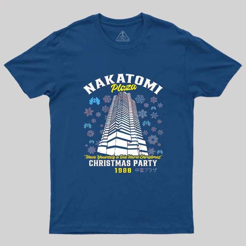 Sports Team T-ShirtsChristmas Nakatomi Building Die Hard Geek T-Shirt