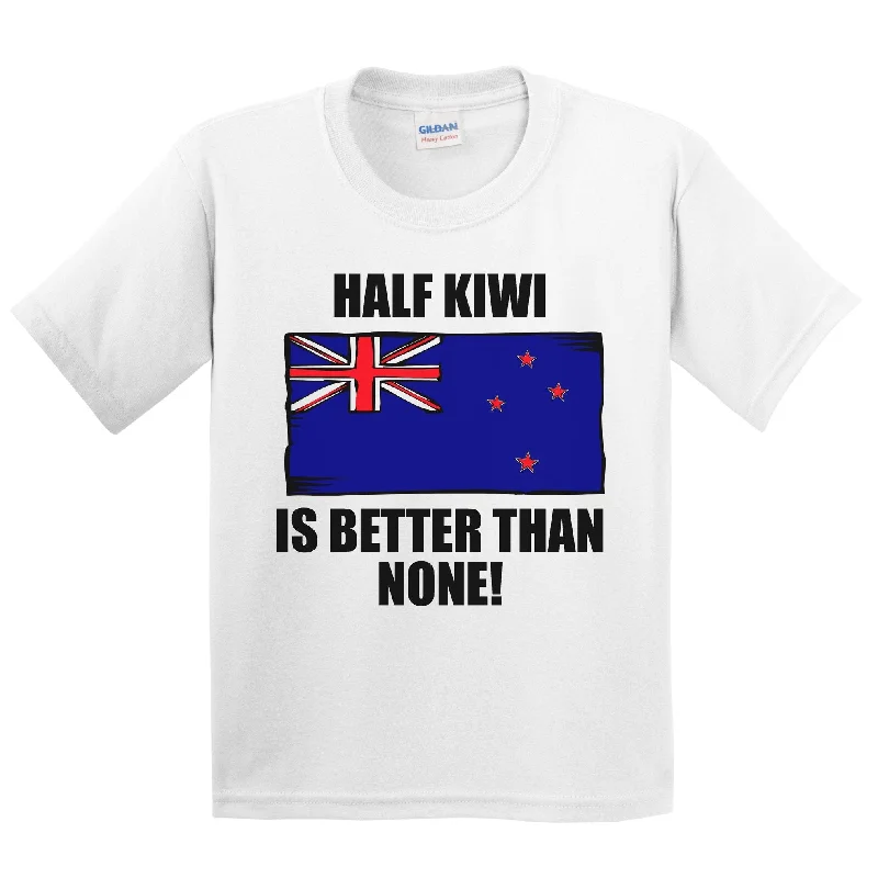 Running T-ShirtsHalf Kiwi Is Better Than None Kids Youth T-Shirt