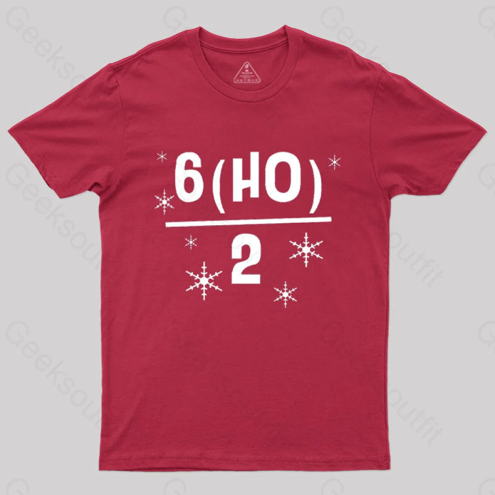 Oversized T-ShirtsHo Ho Ho Equation T-Shirt