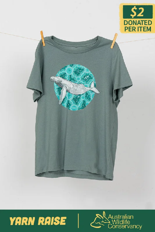 Beaded T-ShirtsMigaloo 'Australian Wildlife Conservancy' Mineral Cotton Crew Neck Women’s T-Shirt