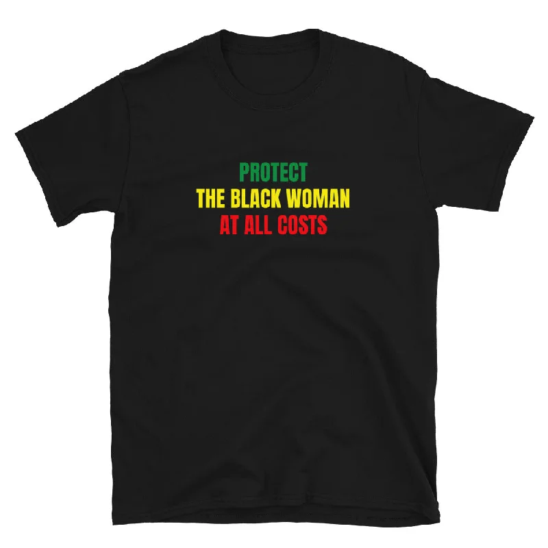 Sheer T-ShirtsProtect The Black Woman T-Shirt