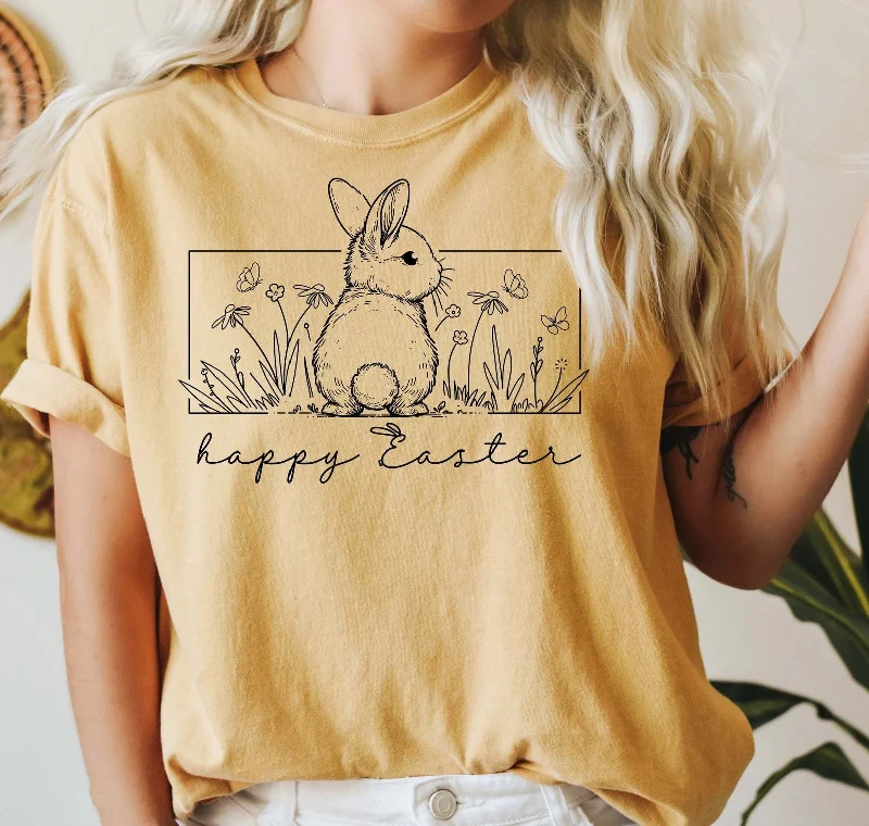 Cultural T-ShirtsWomen's Easter Theme Graphic T-shirt