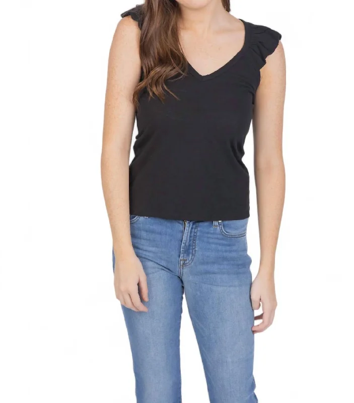 CamisoleAdventurerAven Cami Top In Jet Black