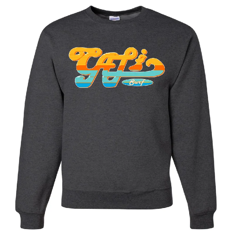 CrewneckcollarCali Surf Crewneck Sweatshirt