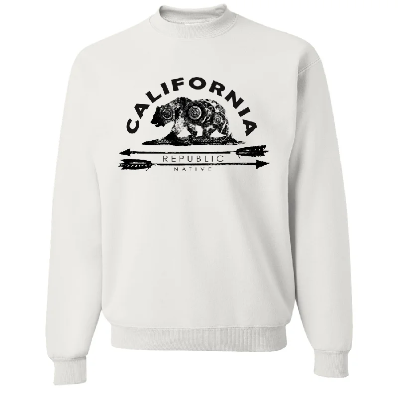 CrewneckplatformCalifornia Arrow Bear Crewneck Sweatshirt