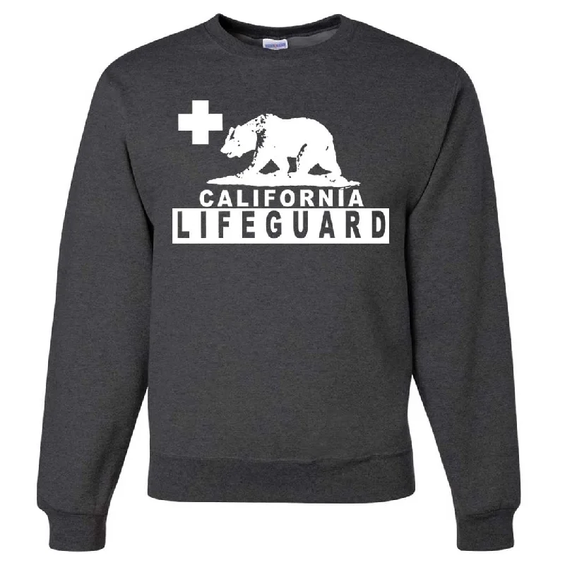 CrewnecklightweightCalifornia Lifeguard Crewneck Sweatshirt