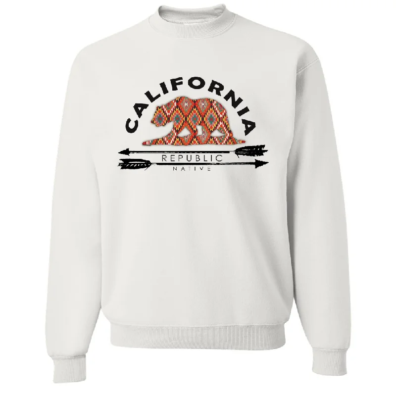 CrewneckunityCalifornia Republic Native Crewneck Sweatshirt