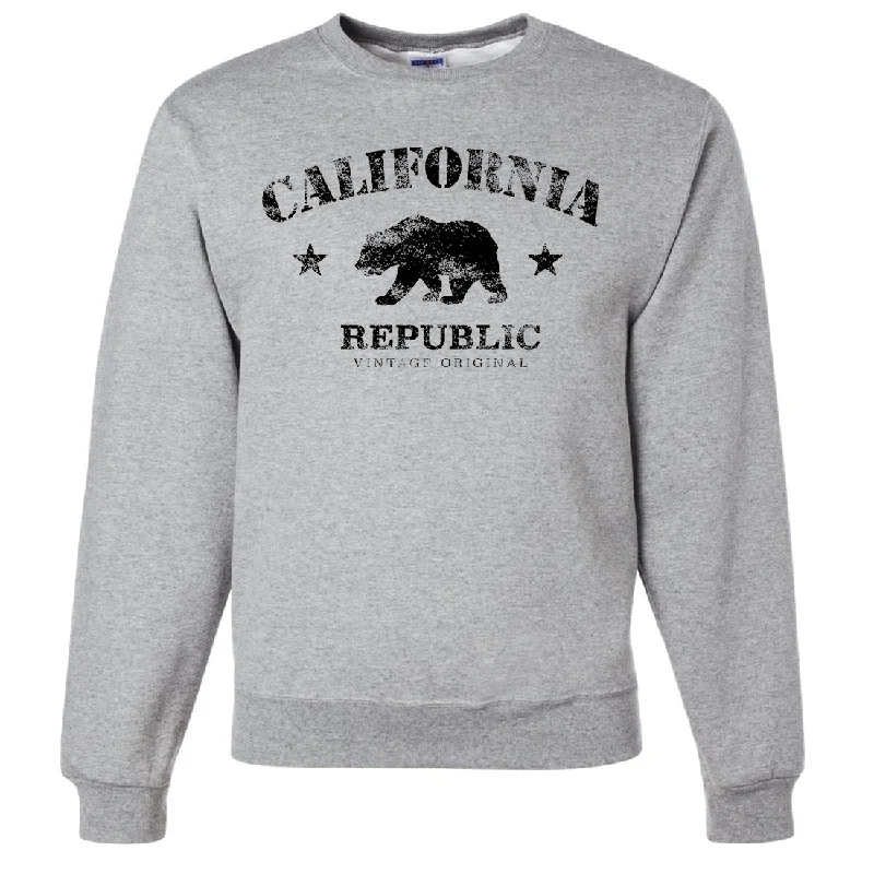 CrewneckmemoryCalifornia Republic Vintage Original Crewneck Sweatshirt