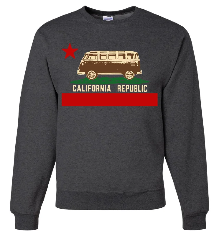 CrewneckstartupCalifornia Republic Vintage Van Crewneck Sweatshirt