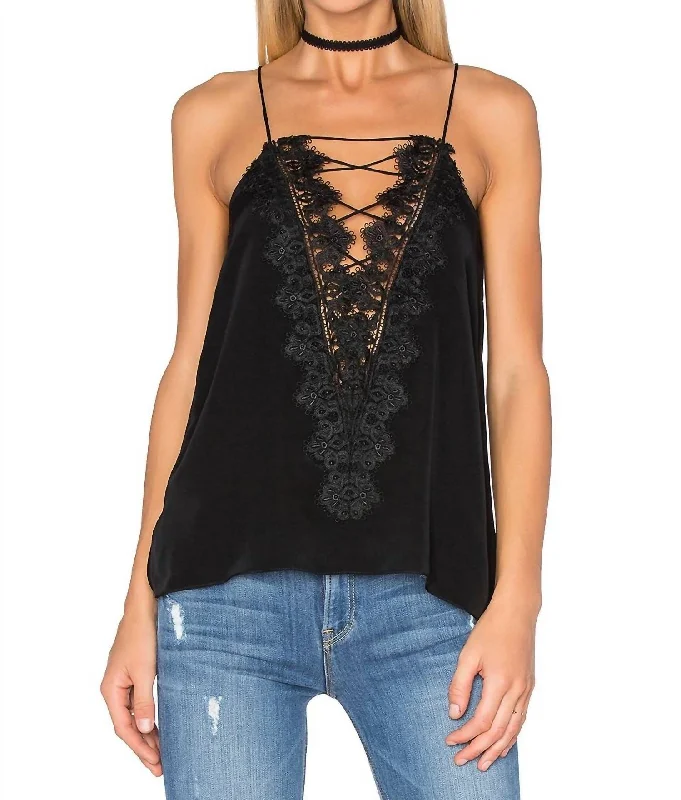 CamisoleVoyagerCharlie Cami Top In Black