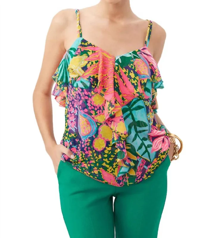 CamisoleSilverGulf Shore Cami Top In Multi