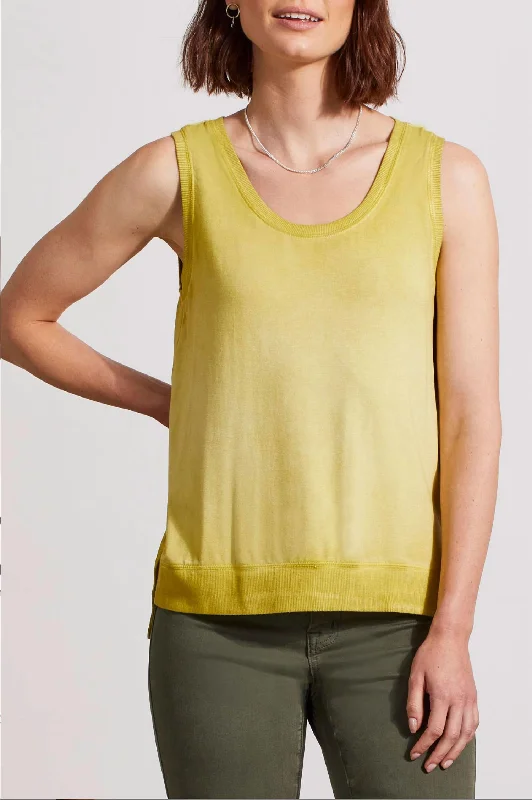 CamisolePinnacleHigh/low Tank Top In Pear