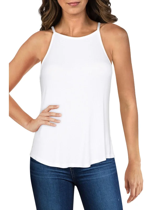 CamisoleSapphireMarina Womens Knit High Neck Tank Top