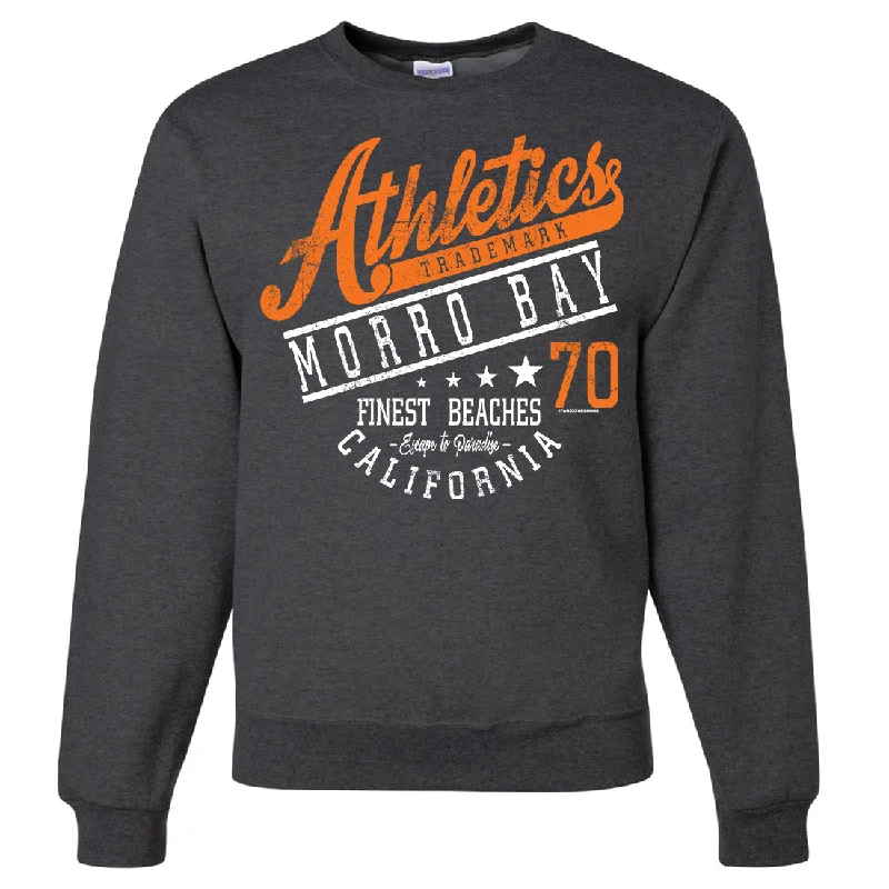 CrewneckminimalMorro Bay Athletics Crewneck Sweatshirt