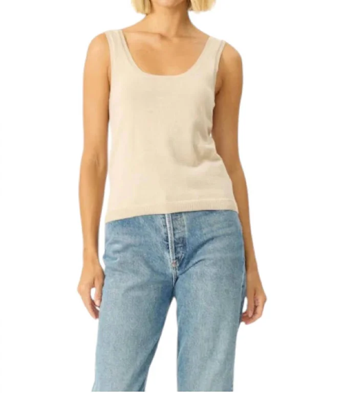 CamisoleGeoPalmer Tank Top In Grain