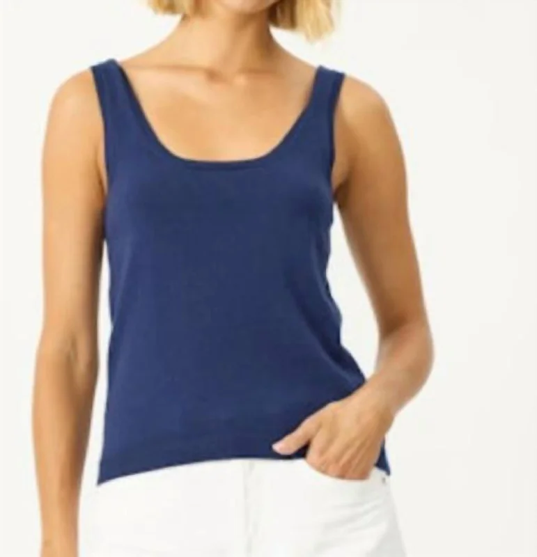 CamisoleStrataPalmer Tank Top In Navy