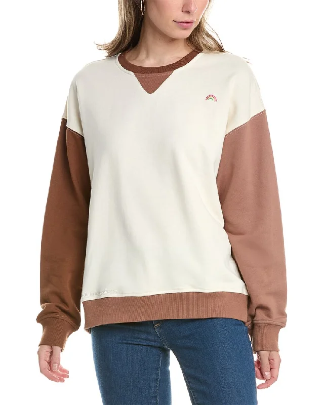 CrewneckprideTerez Colorblocked Crewneck Sweatshirt