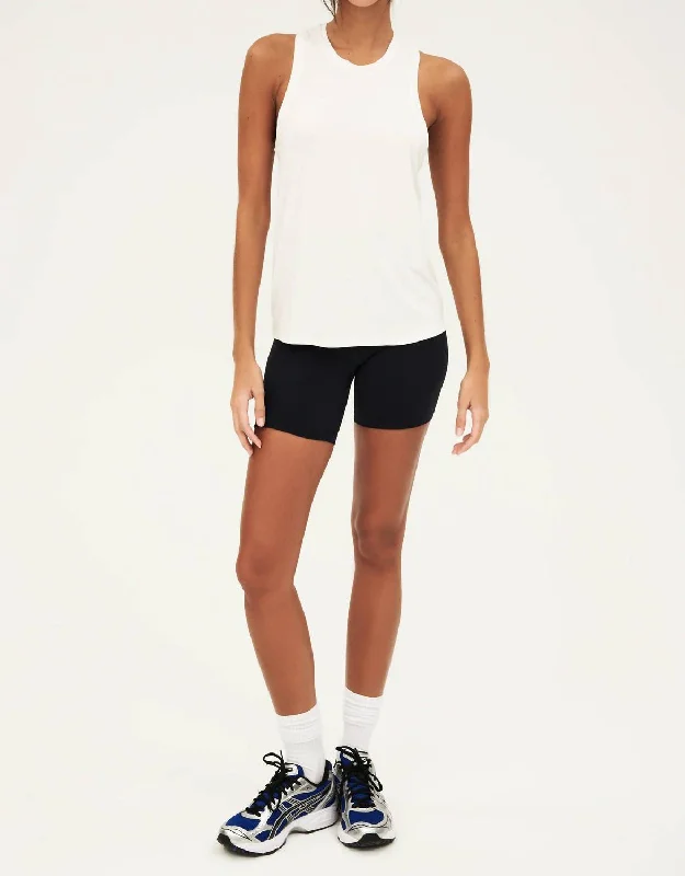 CamisoleQuartzToni Jersey Tank Top In Off White