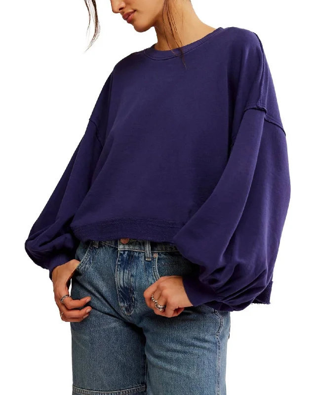 CrewnecklookTrish Crewneck Sweatshirt In Eclipse