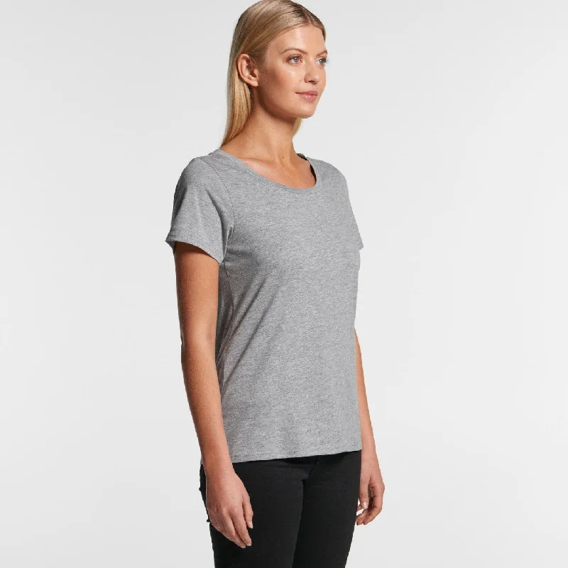 Luxury ShirtsAscolour Wo'S Shallow Scoop Tee-(4011)