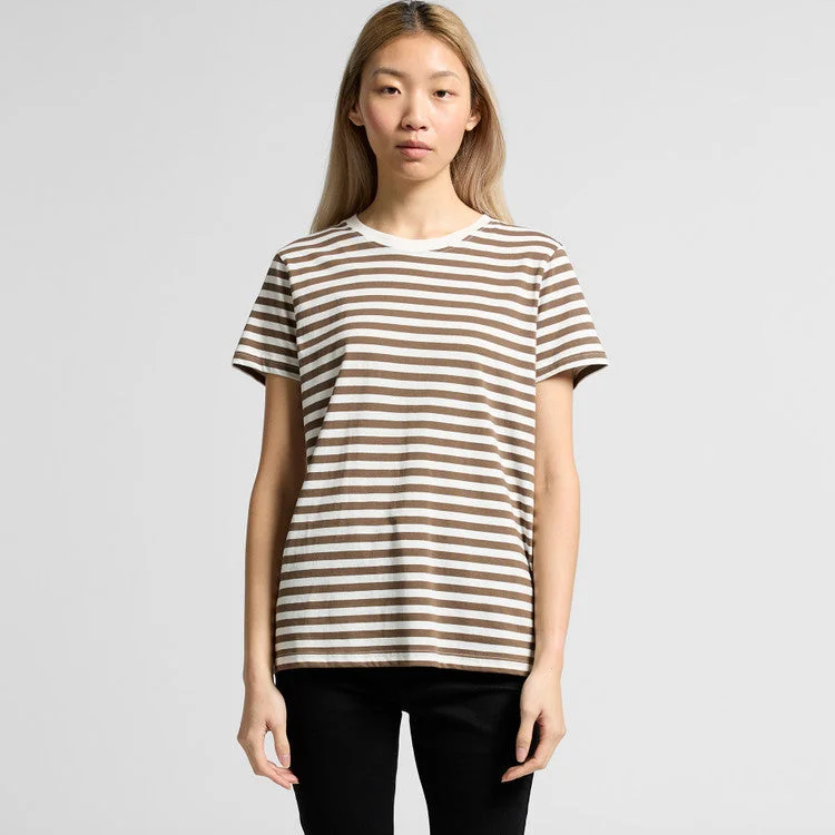 Sheer ShirtsAscolour WO'S Maple Strip Tee- (4037)