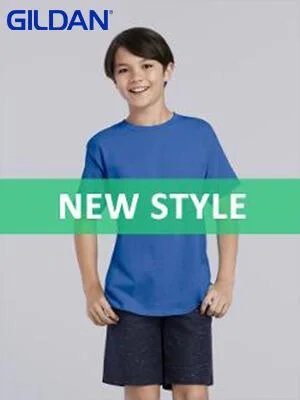 Ruffled ShirtsGildan Youth 180GM Cotton T/S (5000B) - 2nd Color