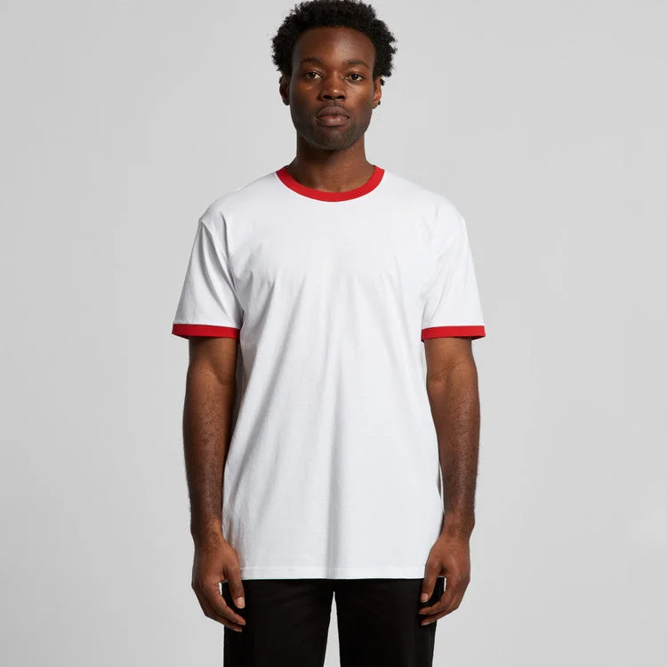 Wool ShirtsAscolour Mens Staple Ringer Tee  (5053)