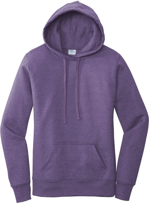 Bamboo ShirtsPort & Company Ladies Core Fleece Pullover Hooded Sweatshirt