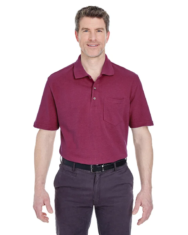 Wrap ShirtsUltraClub 8534 Adult Classic Piqu Polo withPocket