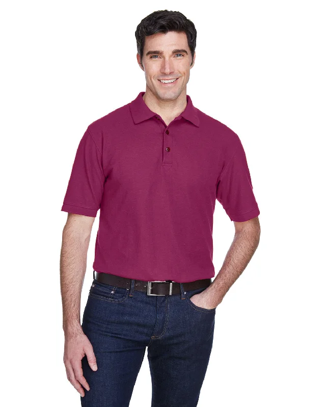 Hiking ShirtsUltraClub 8540 Men's Whisper Piqu Polo