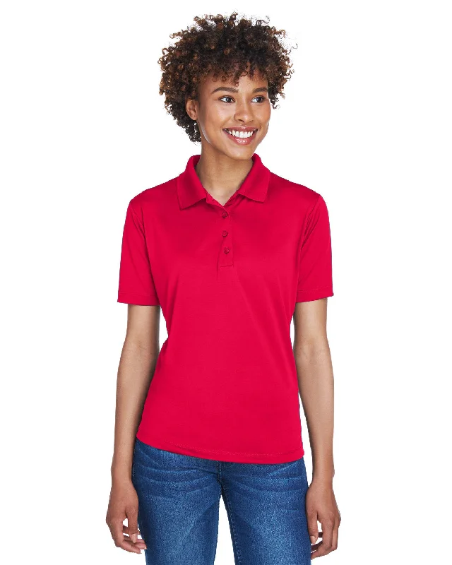 Peplum ShirtsUltraClub 8610L Ladies' Cool & Dry 8-Star Elite Performance Interlock Polo