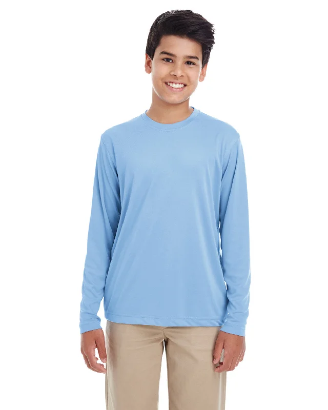 Lounge ShirtsUltraClub 8622Y Youth Cool & Dry Performance Long-Sleeve Top