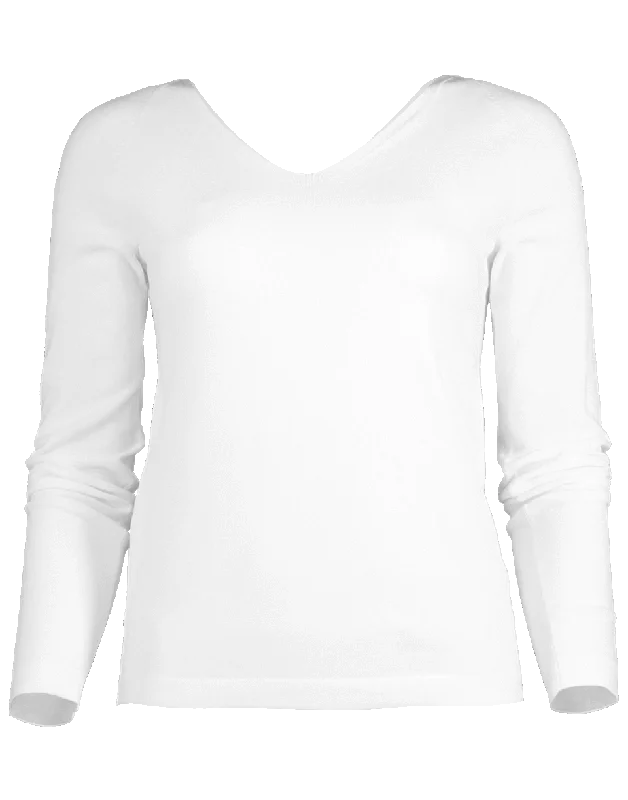 PulloverprintDouble V-Neck Pullover