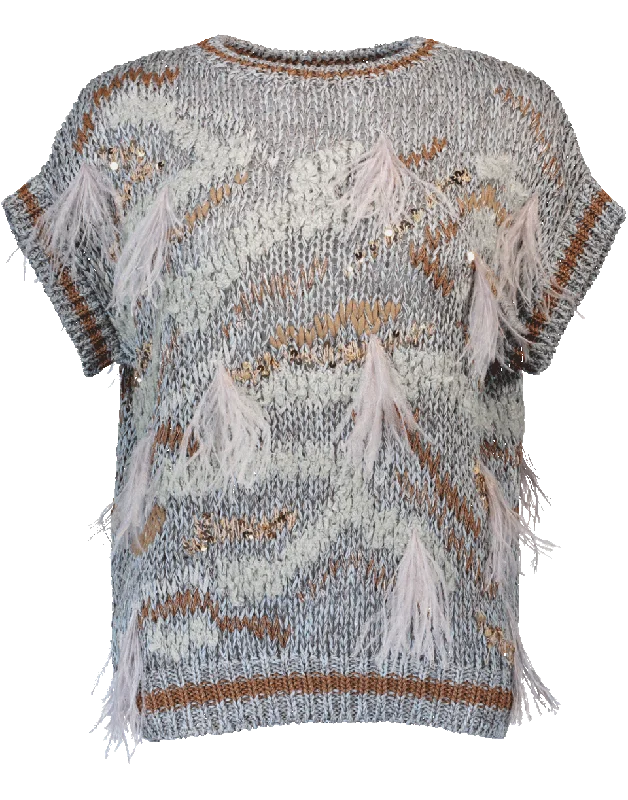 PulloverbasicFeather Pullover