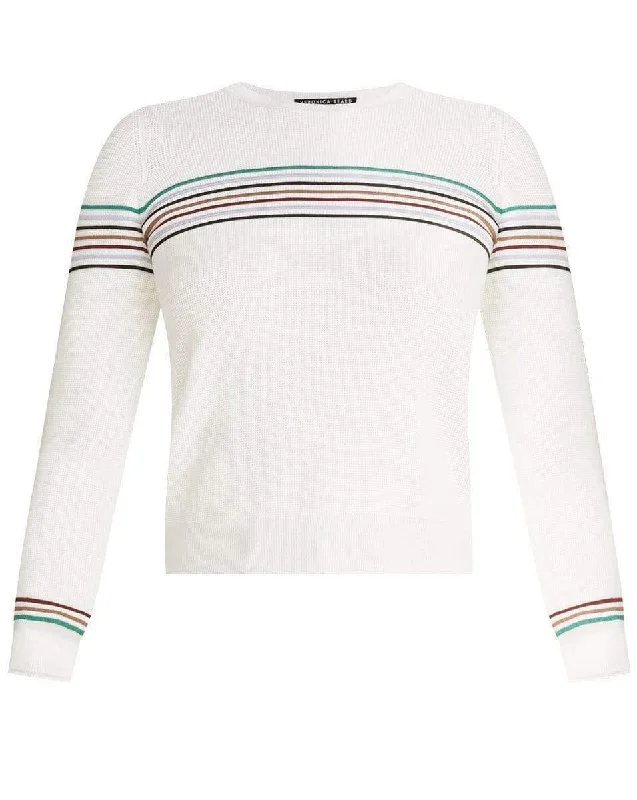 PulloverlowIvory Posie Crewneck Pullover