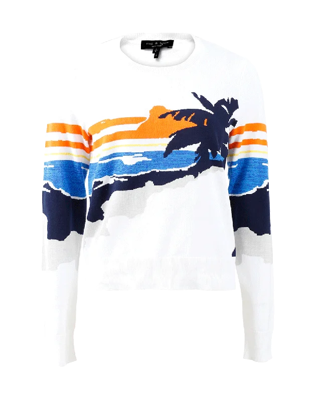 PulloverfreshNicki Graphic Sunset Pullover