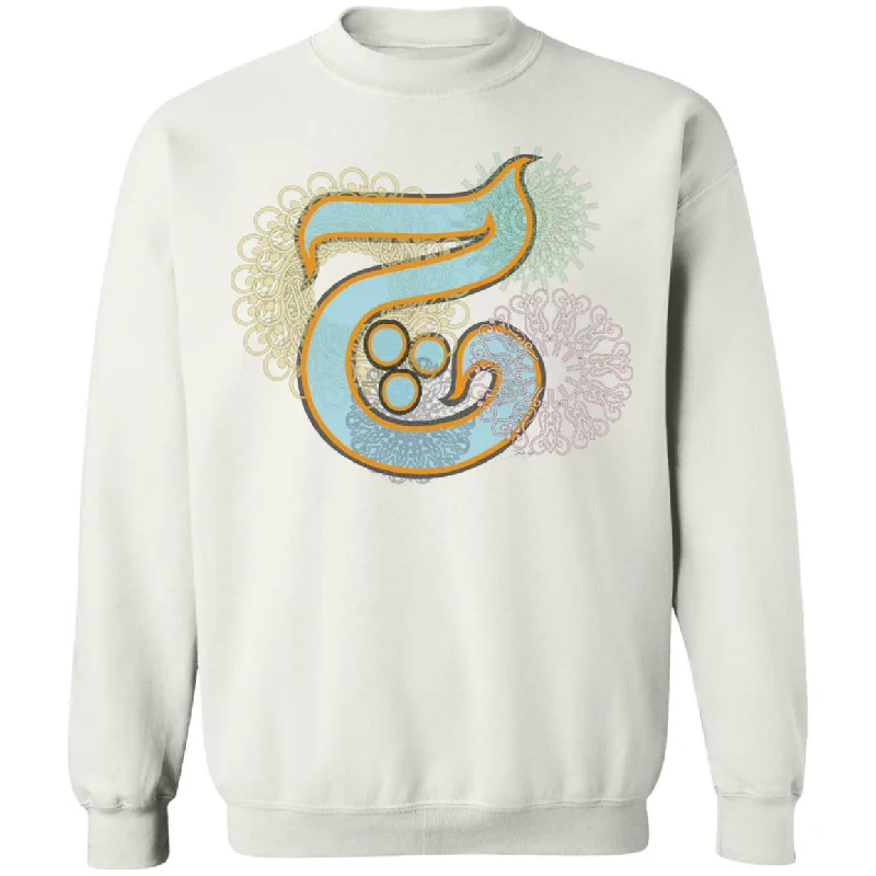 PulloverstylePullover Sweatshirt with Persian Initial - 'Che' (چ)