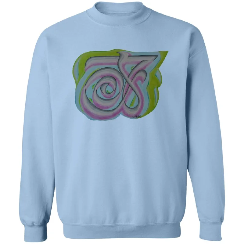 PulloverbeadedPullover Sweatshirt with Arabic Calligraphy - Compassion (رحمة)