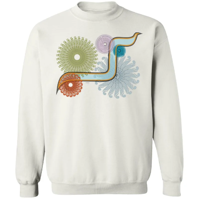 PulloverlightweightPullover Sweatshirt with Arabic Initial - 'Kāf' (ك)