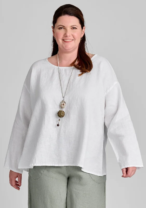 PulloverbasicThrow It On - Long Sleeve Linen Shirt